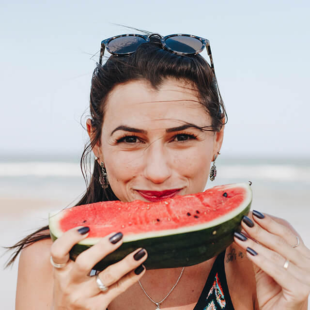 Eating with braces